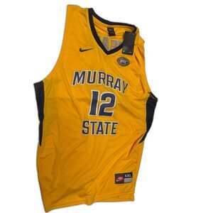 Nike Ja Morant Murray State Jersey XXL Yellow OVC NCAA Basketball New With Tags